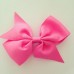 "Dolly" bow hair clip  Candy Pink
